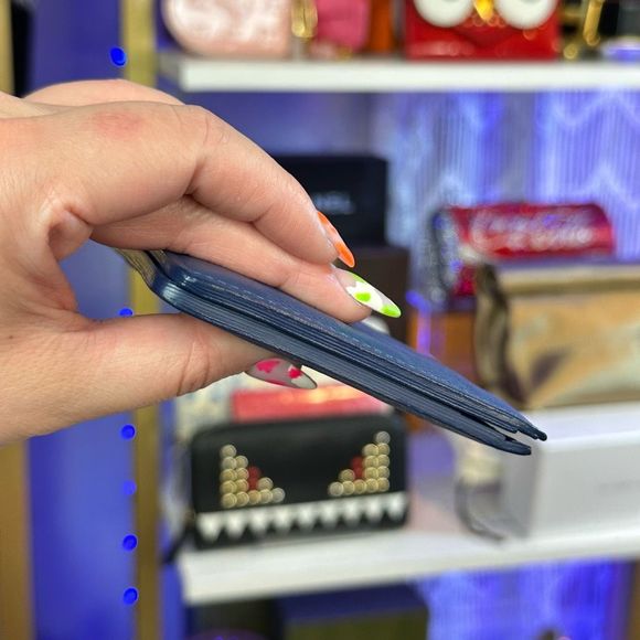 LOUIS VUITTON Damier Infini Multiple Wallet Neptune - Picture 13 of 14